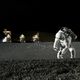 Illustration for article titled NASA Lunar Chariot Tested by NYT Earthling (Verdict: Best Rims in Outer Space)